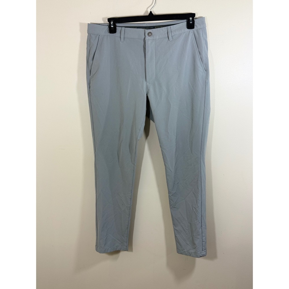 Bonobos Men's Pants 36x30 Blue Gray Tailored Fit Stretch Golf Preppy Chino